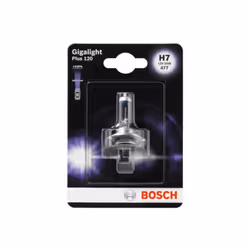 Ampoule halogène BOSCH H7 Gigalight Plus 120% 12V, 55W, 1 pièce