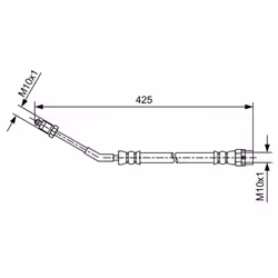 Flexible de frein BOSCH 1 987 481 579
