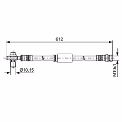 Flexible de frein BOSCH 1 987 481 631