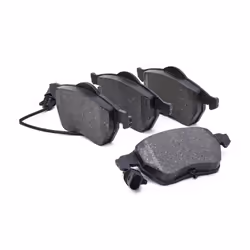 BOSCH 0 986 495 241 Jeu de plaquettes de frein Low-Metallic avec palpeur d'usure intégré avec clip de piston, avec tôle anti-bruit AUDI: A4 B7 Berline - Vue supplémentaire 3
