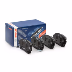 Jeu de plaquettes de frein; BOSCH; Low-Metallic avec indicateur d'usure; pour TOYOTA; BP1540, E990R02A08703102, 044650W050, 0 ...