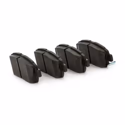 BOSCH 0 986 495 242 Jeu de plaquettes de frein Low-Metallic avec indicateur d'usure TOYOTA: Prius II Liftback, Yaris I 3/5 portes