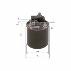 Filtre à carburant BOSCH F 026 402 836 - Vue supplémentaire 6