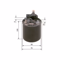 Filtre à carburant BOSCH F 026 402 837 - Vue supplémentaire 6