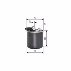Filtre à carburant BOSCH F 026 402 838 - Vue supplémentaire 7