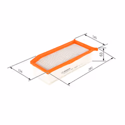 Filtre à air BOSCH F 026 400 343 - Vue supplémentaire 7