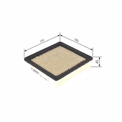 Filtre à air BOSCH F 026 400 408 - Vue supplémentaire 7