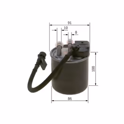 Filtre à carburant BOSCH F 026 402 840 - Vue supplémentaire 6