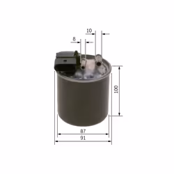 Filtre à carburant BOSCH F 026 402 842 - Vue supplémentaire 7