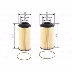 Filtre à carburant BOSCH F 026 402 146