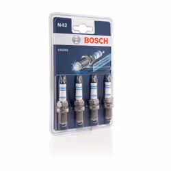 Bougie d'allumage; BOSCH; M 12 x 1,25 14; pour RENAULT, PEUGEOT; 3022438, 224012577R, 224014378R, 8200332273, 8200592215
