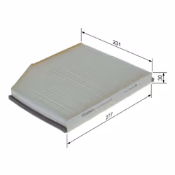 Filtre, air de l'habitacle BOSCH 1 987 435 028 - Vue supplémentaire 6