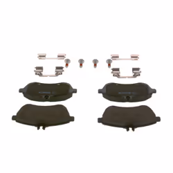Jeu de plaquettes de frein BOSCH 0 986 494 593, avant - Vue supplémentaire 4