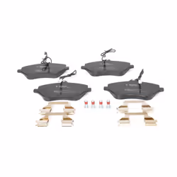 Jeu de plaquettes de frein BOSCH 0 986 494 585, avant - Vue supplémentaire 6