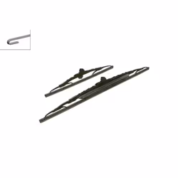 Balai d'essuie-glace BOSCH 3 397 010 404, Twin, 575+360mm, Avant, 2 pièce - Vue supplémentaire 4