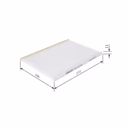 Filtre d'habitacle (filtre à pollen) BOSCH 1 987 435 049 - Vue supplémentaire 7