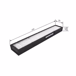 Filtre d'habitacle (filtre à pollen) BOSCH 1 987 435 060 - Vue supplémentaire 7