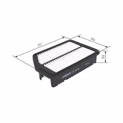 Filtre à air BOSCH F 026 400 481 - Vue supplémentaire 7
