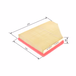 Filtre à air BOSCH F 026 400 484 - Vue supplémentaire 7