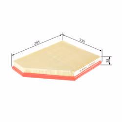 Filtre à air BOSCH F 026 400 485 - Vue supplémentaire 7