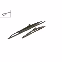 Balai d'essuie-glace BOSCH 3 397 010 406, Twin 535S, 530+340mm, Avant, 2 pièce - Vue supplémentaire 4