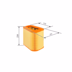 Filtre à air BOSCH F 026 400 431 - Vue supplémentaire 7