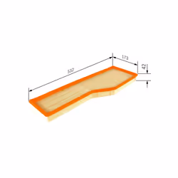 Filtre à air BOSCH F 026 400 479 - Vue supplémentaire 7