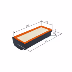 Filtre à air BOSCH F 026 400 409 - Vue supplémentaire 7