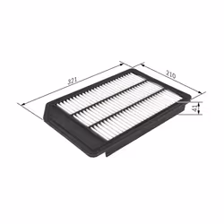 Filtre à air BOSCH F 026 400 419 - Vue supplémentaire 6