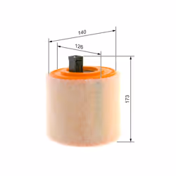 Filtre à air BOSCH F 026 400 436 - Vue supplémentaire 7