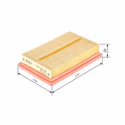 Filtre à air BOSCH F 026 400 438 - Vue supplémentaire 7