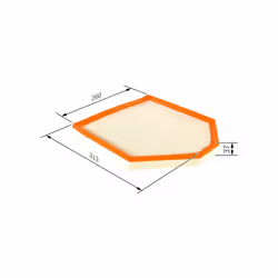 Filtre à air BOSCH F 026 400 447 - Vue supplémentaire 7