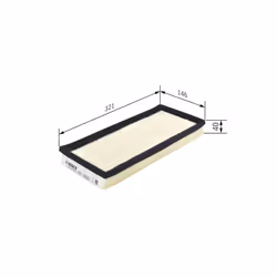 Filtre à air BOSCH F 026 400 452 - Vue supplémentaire 7