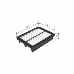 Filtre à air BOSCH F 026 400 457 - Vue supplémentaire 7