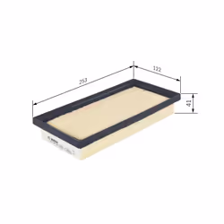 Filtre à air BOSCH F 026 400 507 - Vue supplémentaire 7