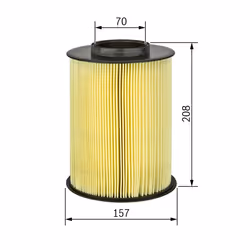 Filtre à air BOSCH F 026 400 492 - Vue supplémentaire 7