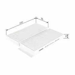 Filtre d'habitacle (filtre à pollen) BOSCH 1 987 435 077 - Vue supplémentaire 6