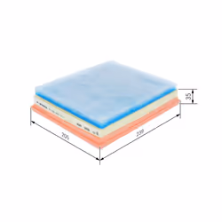 Filtre à air BOSCH F 026 400 511 - Vue supplémentaire 7