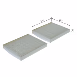 Filtre d'habitacle (filtre à pollen) BOSCH 1 987 435 064 - Vue supplémentaire 6
