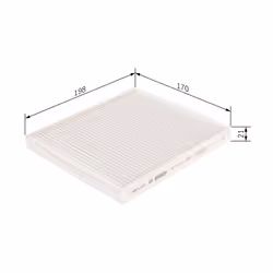 Filtre d'habitacle (filtre à pollen) BOSCH 1 987 435 065 - Vue supplémentaire 7