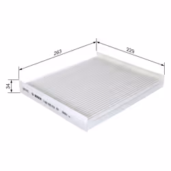Filtre d'habitacle (filtre à pollen) BOSCH 1 987 435 078 - Vue supplémentaire 6