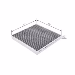Filtre d'habitacle (filtre à pollen) BOSCH 1 987 435 544 - Vue supplémentaire 7