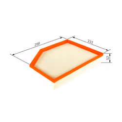 Filtre à air BOSCH F 026 400 501 - Vue supplémentaire 7