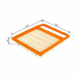 Filtre à air BOSCH F 026 400 504 - Vue supplémentaire 7
