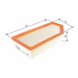 Filtre à air BOSCH F 026 400 520 - Vue supplémentaire 7