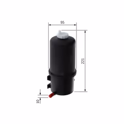Filtre à carburant BOSCH F 026 402 853 - Vue supplémentaire 7