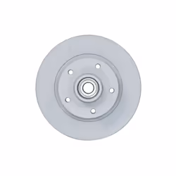 Disque de frein BOSCH 0 986 479 C87 arrière, plein, 1 pièce