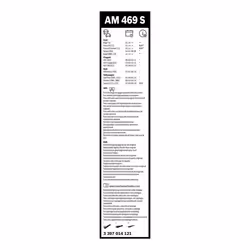 Balai d'essuie-glace BOSCH 3 397 014 121, Aerotwin, 700mm, Avant, 2 pièce - Vue supplémentaire 7