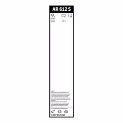 Balai d'essuie-glace BOSCH 3 397 014 158, Aerotwin Retrofit AR120, 600+400mm, 2 pièce - Vue supplémentaire 7