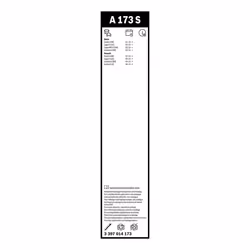 Balai d'essuie-glace BOSCH 3 397 014 173, Aerotwin A173S, 550+475mm, 2 pièce - Vue supplémentaire 7